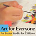 Art For Everyone print and web advertisements