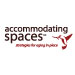 Accommodating Spaces logo and stationery
